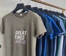 纯棉服装库存批发 纯棉T恤夏天男士潮牌短袖 潮流男装短袖地摊